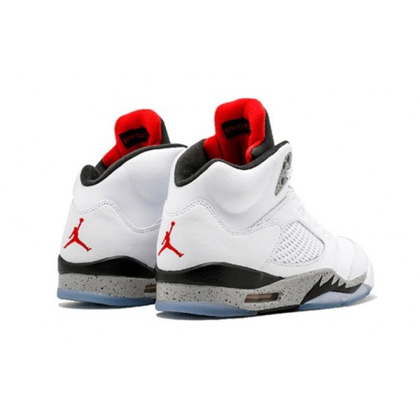 Air Jordan 5 Retro BG White Cement 440888-104