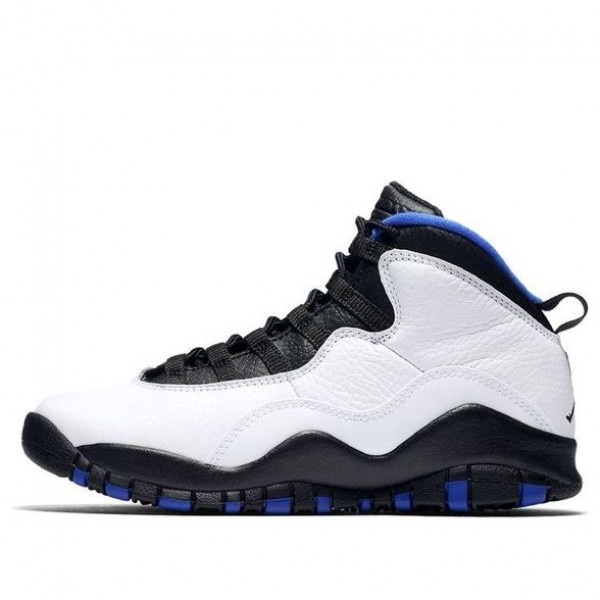 Air Jordan 10 Retro GS 'Orlando' White/Black-Royal-Metallic Silver 310806-108