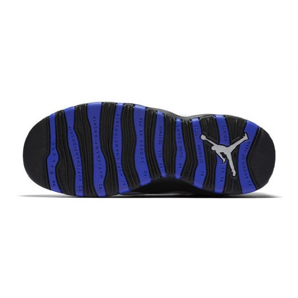 Air Jordan 10 Retro GS 'Orlando' White/Black-Royal-Metallic Silver 310806-108