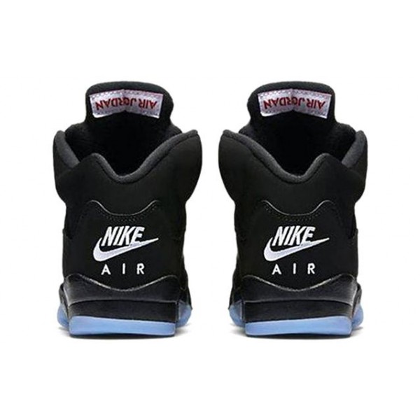 Air Jordan 5 Retro Black Metallic Silver 845035-003