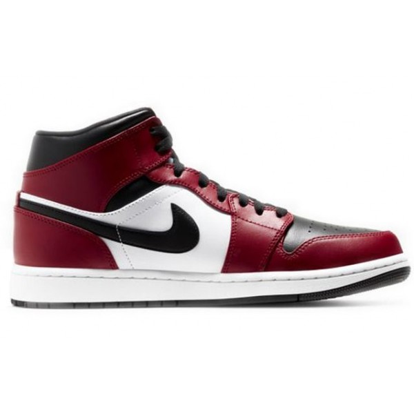 Air Jordan 1 Mid Chicago Black Toe 554724-069