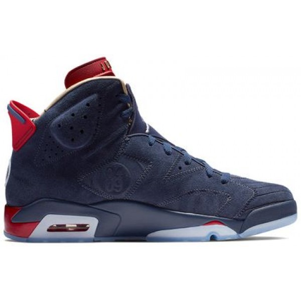 Air Jordan 6 Retro 'Doernbecher' 2019 Midnight Navy/White-Varsity Red-Metallic Gold CI6293-416