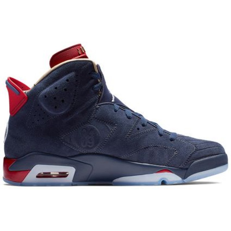 Air Jordan 6 Retro 'Doernbecher' 2019 Midnight Navy/White-Varsity Red-Metallic Gold CI6293-416