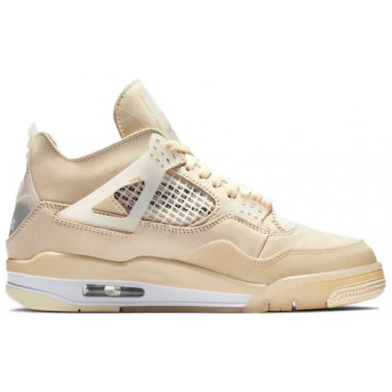 Womens WMNS Air Jordan 4 Retro OFF-White - Sail CV9388-100