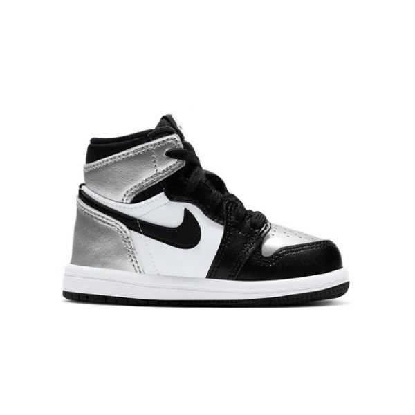 Air Jordan 1Retro High OG Silver Toe TD CU0450-001