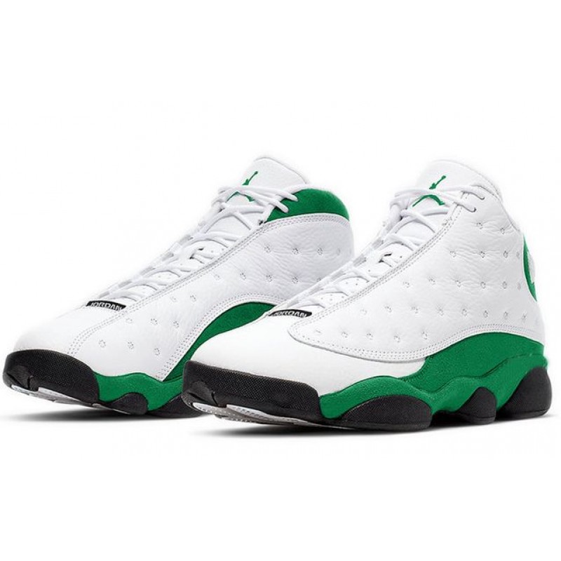 Air Jordan 13 Retro 'Lucky Green' White/Black/Lucky Green 414571-113