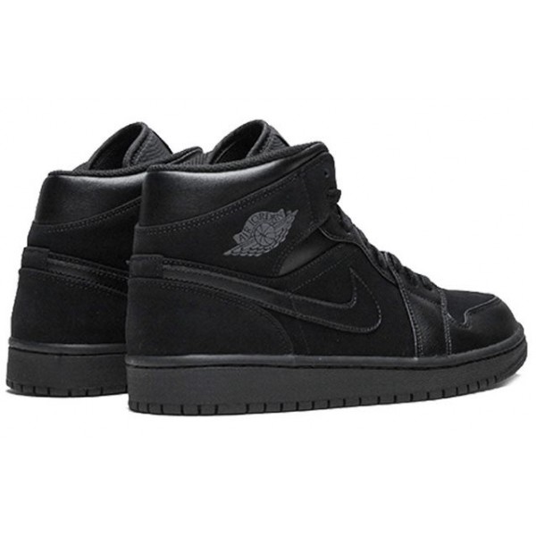 Air Jordan 1 Mid Black 554724-050