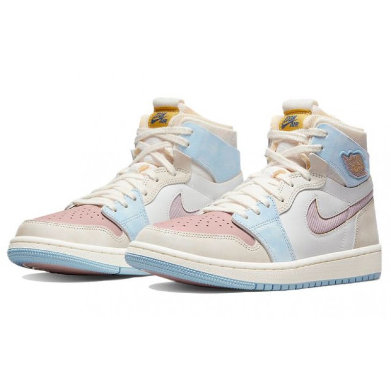 Air Jordan 1 High Zoom Air CMFT Pink Oxford DQ5092-651