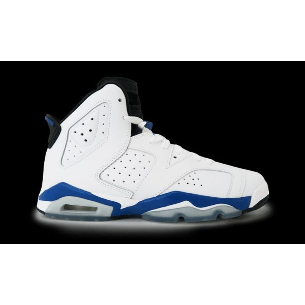 Air Jordan 6 Retro BG Sport Blue 384665-107