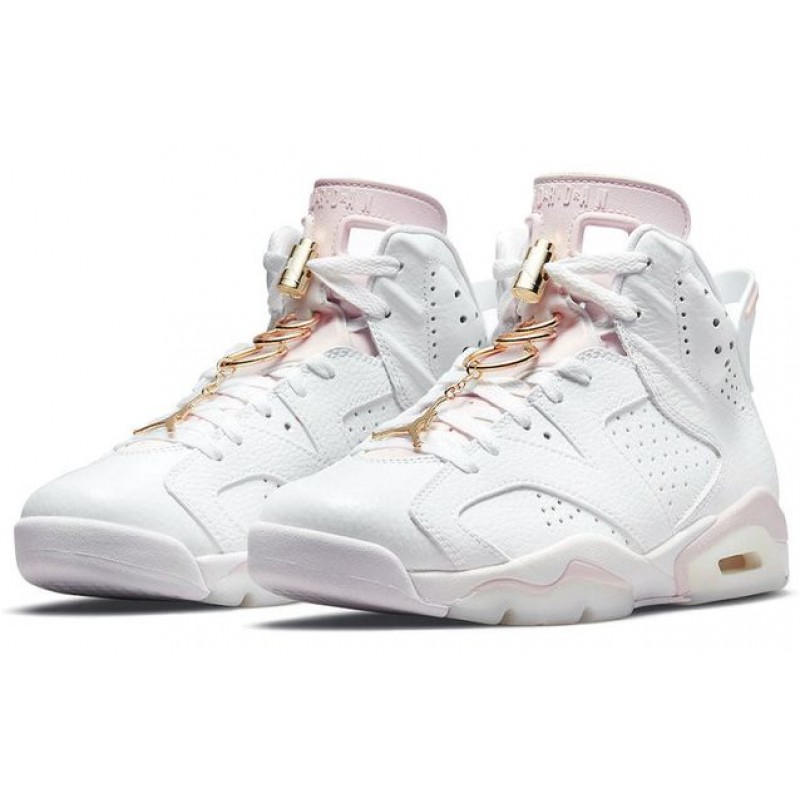 Nike WMNS Womens Air Jordan 6 Retro Gold Hoops DH9696-100