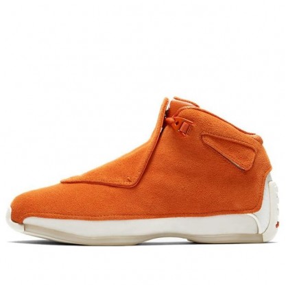 Air Jordan 18 Retro Orange Suede AA2494-801