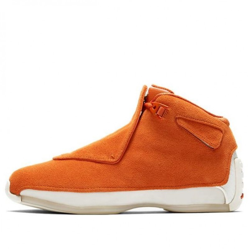 Air Jordan 18 Retro Orange Suede AA2494-801