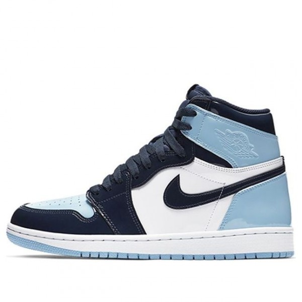 Womens WMNS Air Jordan 1 High OG UNC Patent Leather CD0461-401