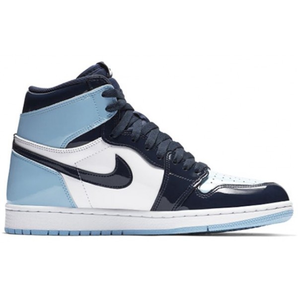 Womens WMNS Air Jordan 1 High OG UNC Patent Leather CD0461-401