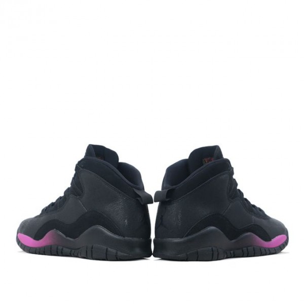 Air Jordan 10 Retro GS Black Fuchsia Blast 487211-017