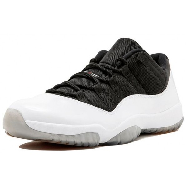 Air Jordan 11 Retro Low White Black True Red 528895-110