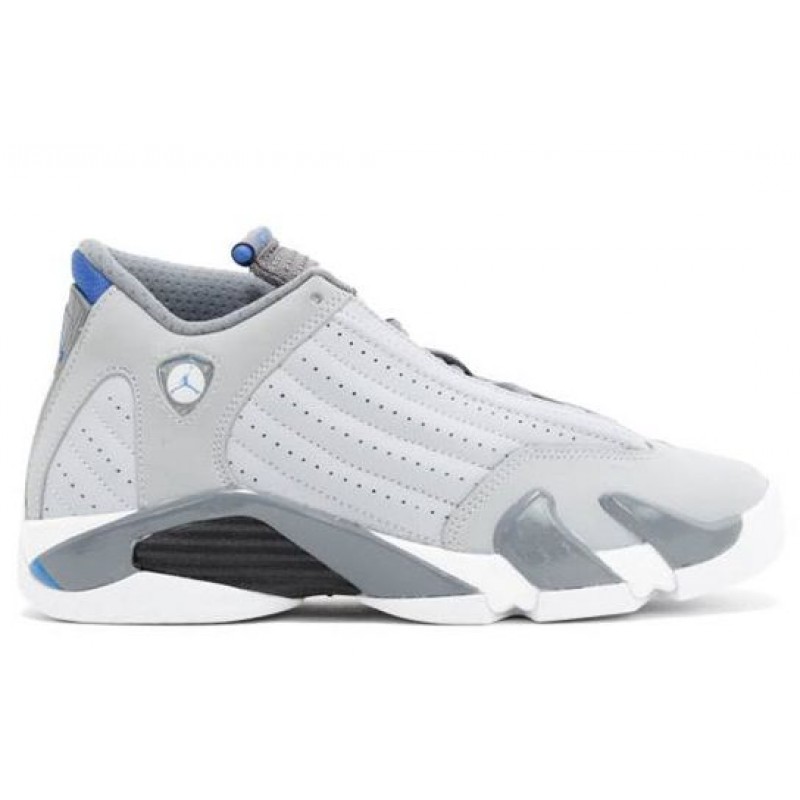 Air Jordan 14 Retro BG Wolf Grey 487524-004