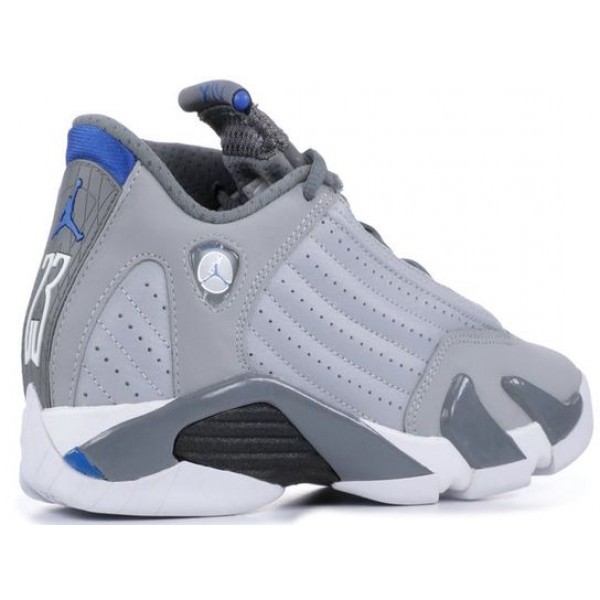 Air Jordan 14 Retro BG Wolf Grey 487524-004