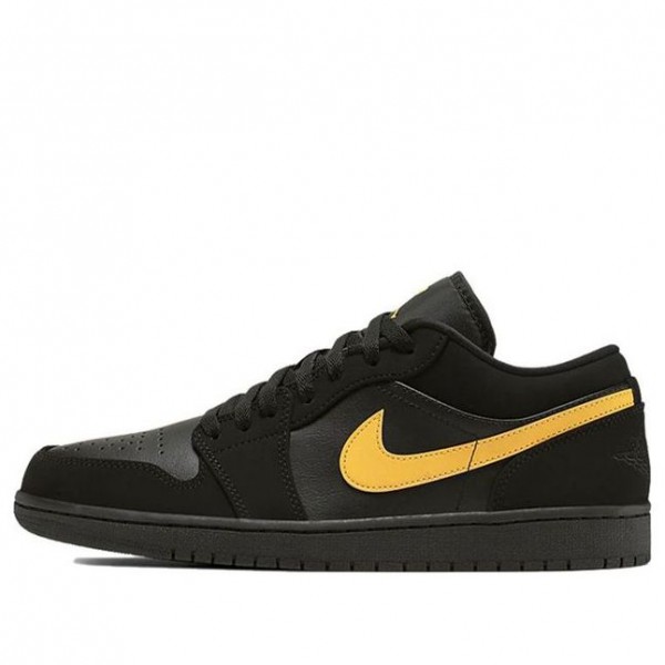 Air Jordan 1 Low 'Black University Gold' Black/University Gold/Black 553558-071