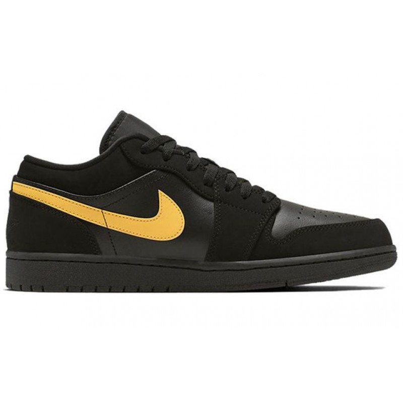 Air Jordan 1 Low 'Black University Gold' Black/University Gold/Black 553558-071