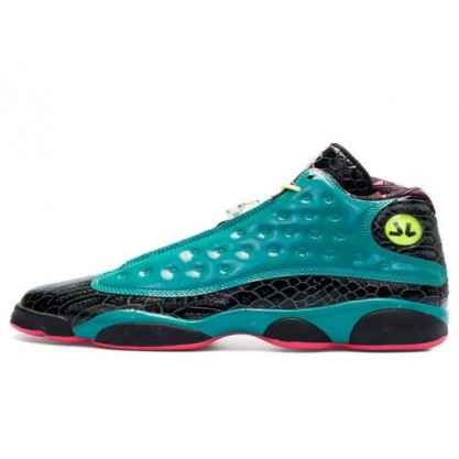 Air Jordan 13 Retro'Doernbecher' BG Emerald Green/Volt Ice/Black/Dynamic Pink 836788-305