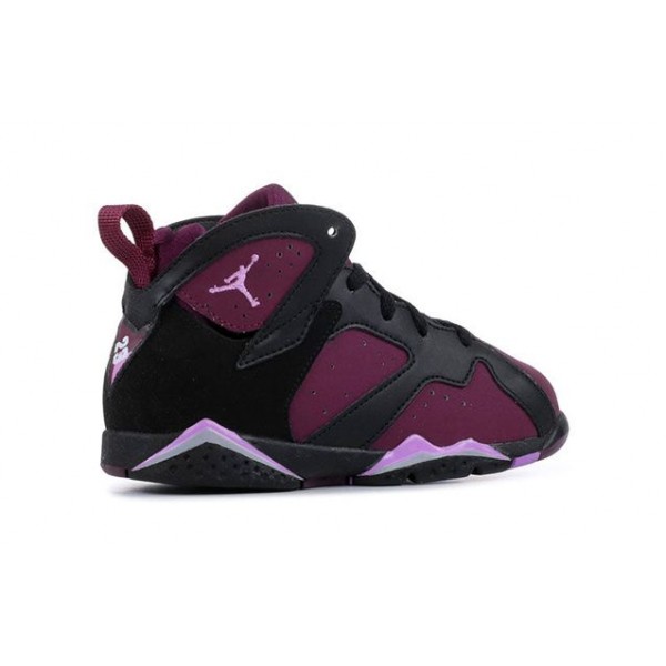 Air Jordan 7 Retro TD 'Mulberry' Black/Fuchsia Glow-Mulberry-Wolf Grey 705418-009