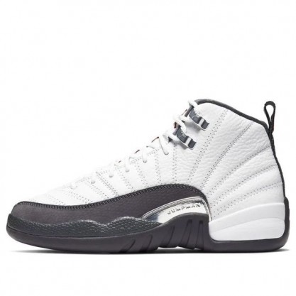 Air Jordan 12 Retro GS White Dark Grey 153265-160