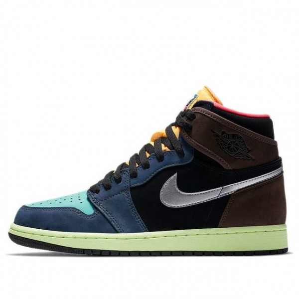 Air Jordan 1 Retro High OG Basketball Shoes/ Tokyo Bio Hack 555088-201