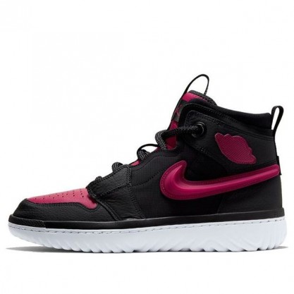 Air Jordan 1 High React Black Noble Red AR5321-006