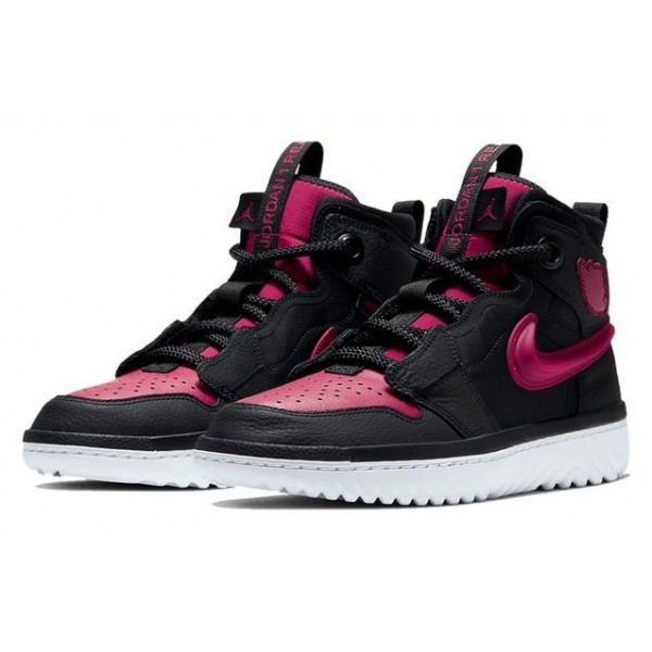 Air Jordan 1 High React Black Noble Red AR5321-006