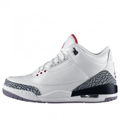 Air Jordan 3 Retro White Cement Grey 136064-105