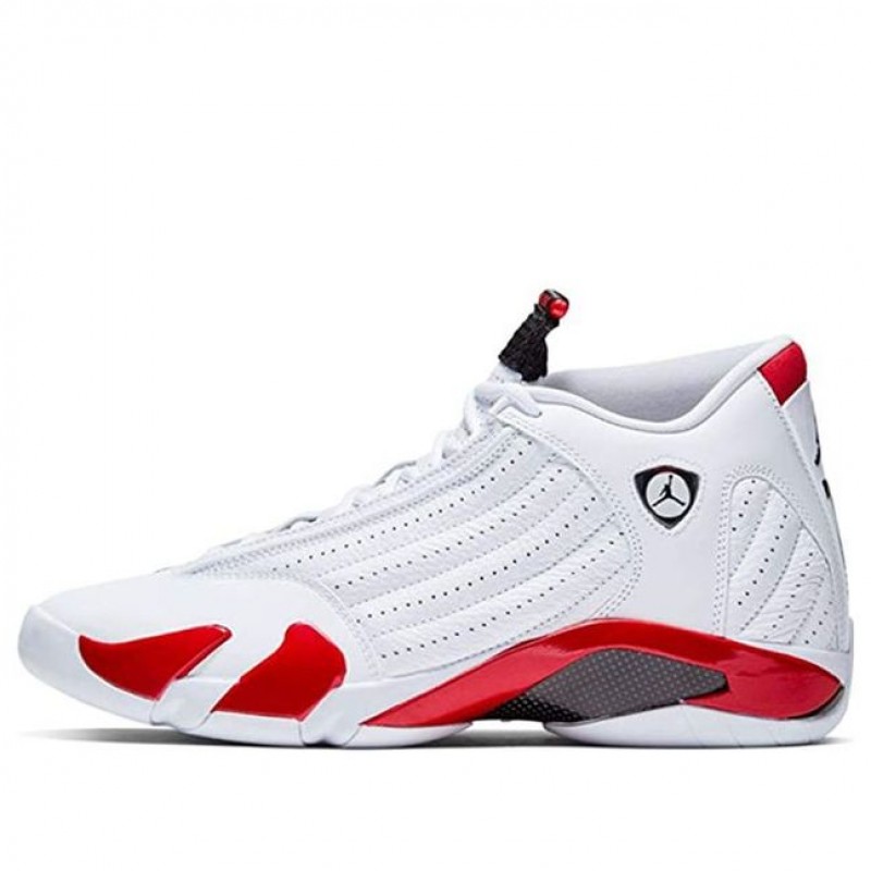 Air Jordan 14 Retro White Varsity Red 487471-100