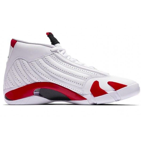 Air Jordan 14 Retro White Varsity Red 487471-100