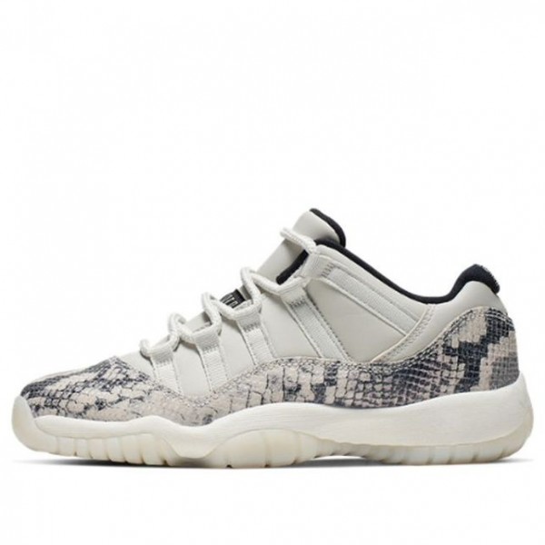 Air Jordan 11 Retro Low LE GS Snakeskin Light Bone CD6847-002