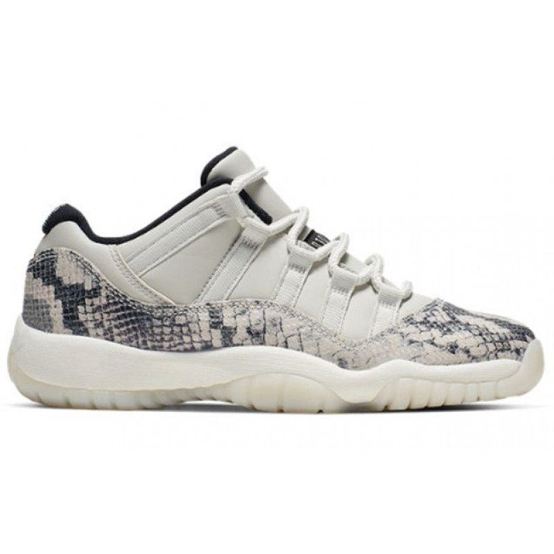 Air Jordan 11 Retro Low LE GS Snakeskin Light Bone CD6847-002