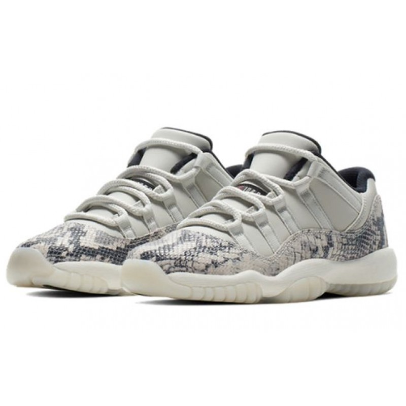 Air Jordan 11 Retro Low LE GS Snakeskin Light Bone CD6847-002