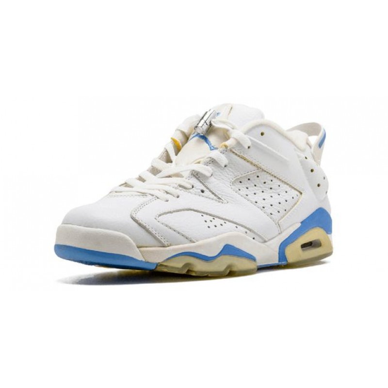 Air Jordan 6 Retro Low 'University Blue' White/University Blue 304401-141