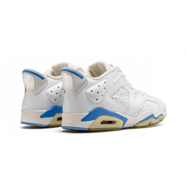 Air Jordan 6 Retro Low 'University Blue' White/University Blue 304401-141