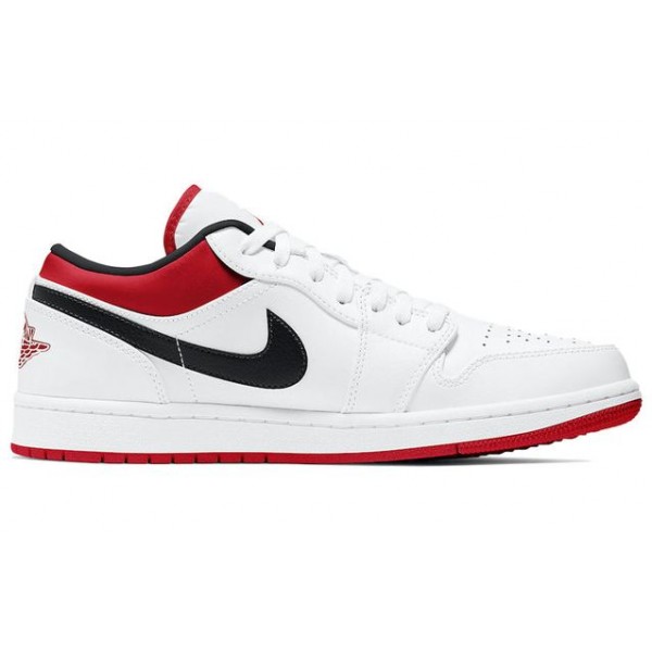 Air Jordan 1 Low White University Red 553558-118