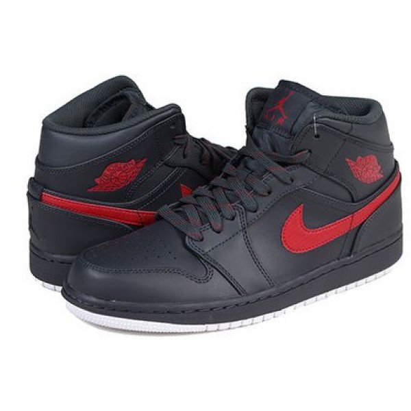 Air Jordan 1 Mid Anthracite 554724-045