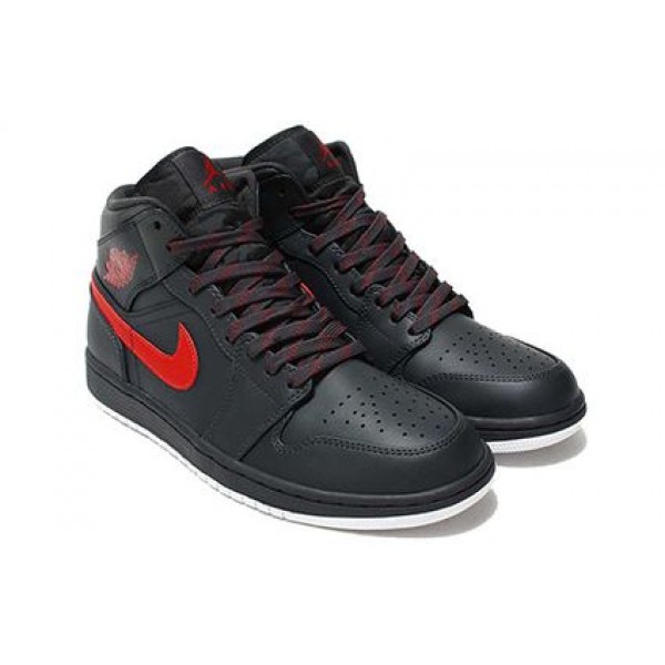 Air Jordan 1 Mid Anthracite 554724-045