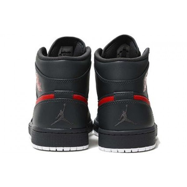 Air Jordan 1 Mid Anthracite 554724-045