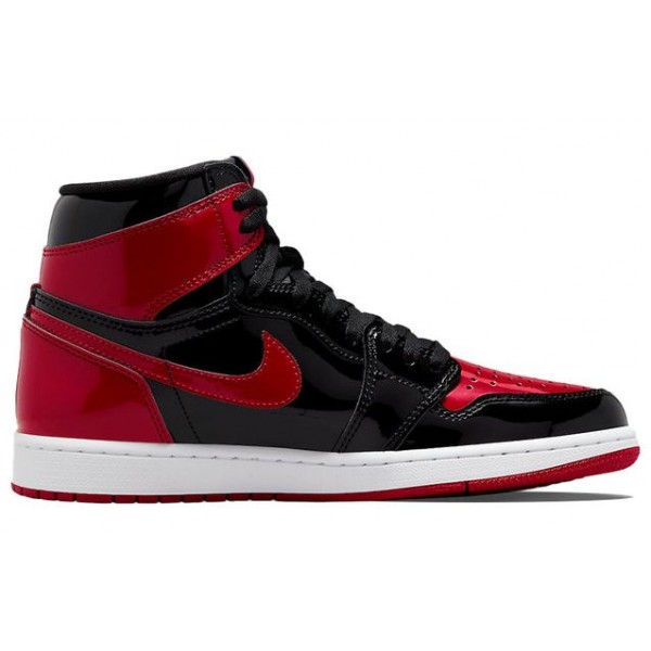 Air Jordan 1 Retro High OG Bred Patent 555088-063