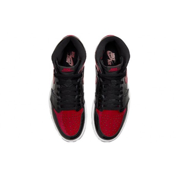 Air Jordan 1 Retro High OG Bred Patent 555088-063