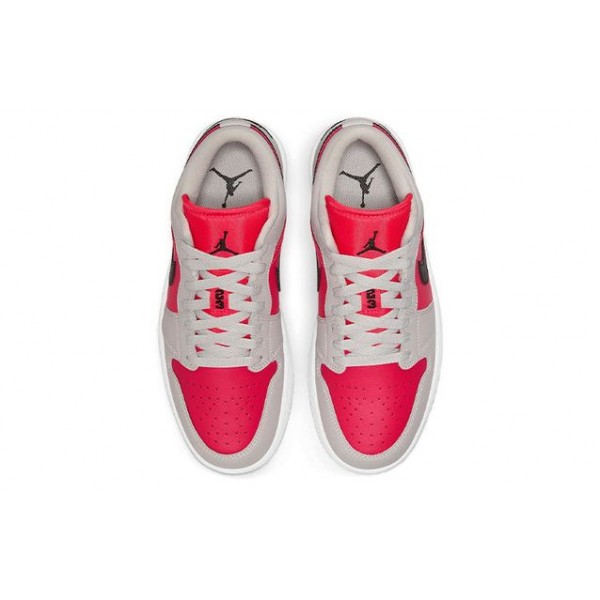 Nike Womens Air Jordan 1 Low Light Iron Ore Red DC0774-060