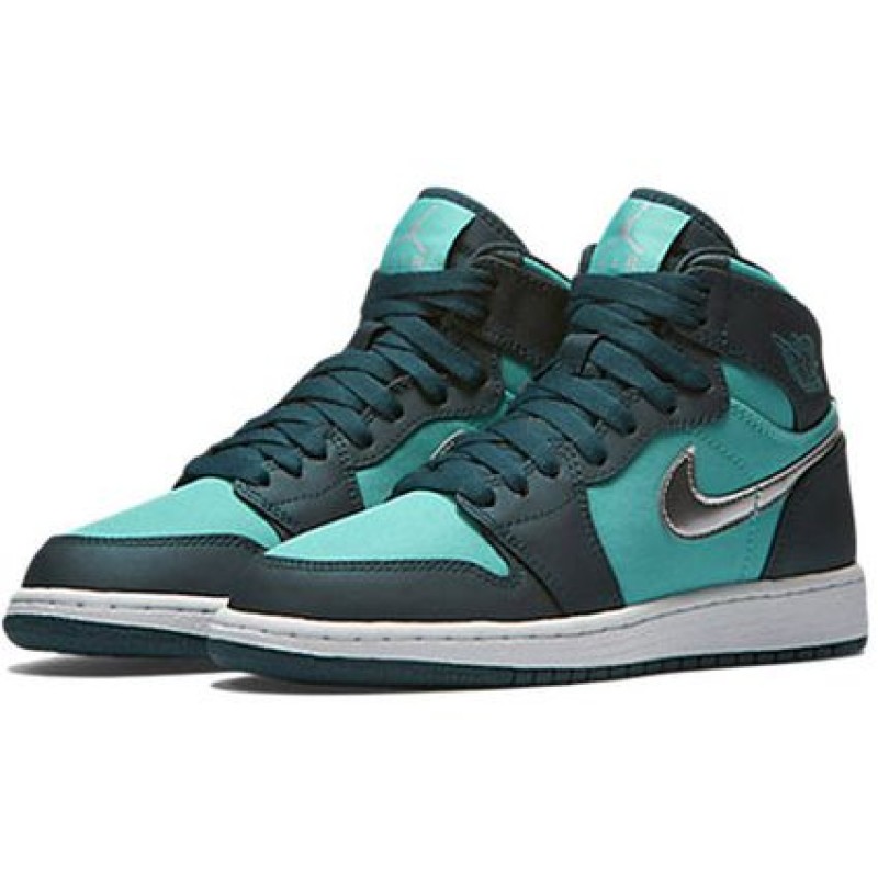 Air Jordan 1 Retro High'Hyper Jade' GS Medium Green 332148-318