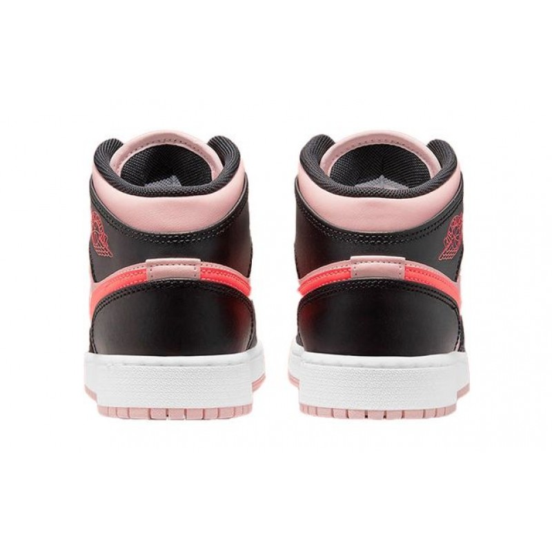 Air Jordan 1 Mid GS Pink Crimson 554725-604