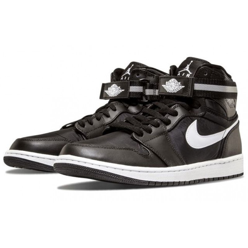 Air Jordan 1 High Strap Black white 342132-003