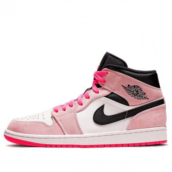 Air Jordan 1 Mid SE Crimson Tint Hyper Pink 852542-801