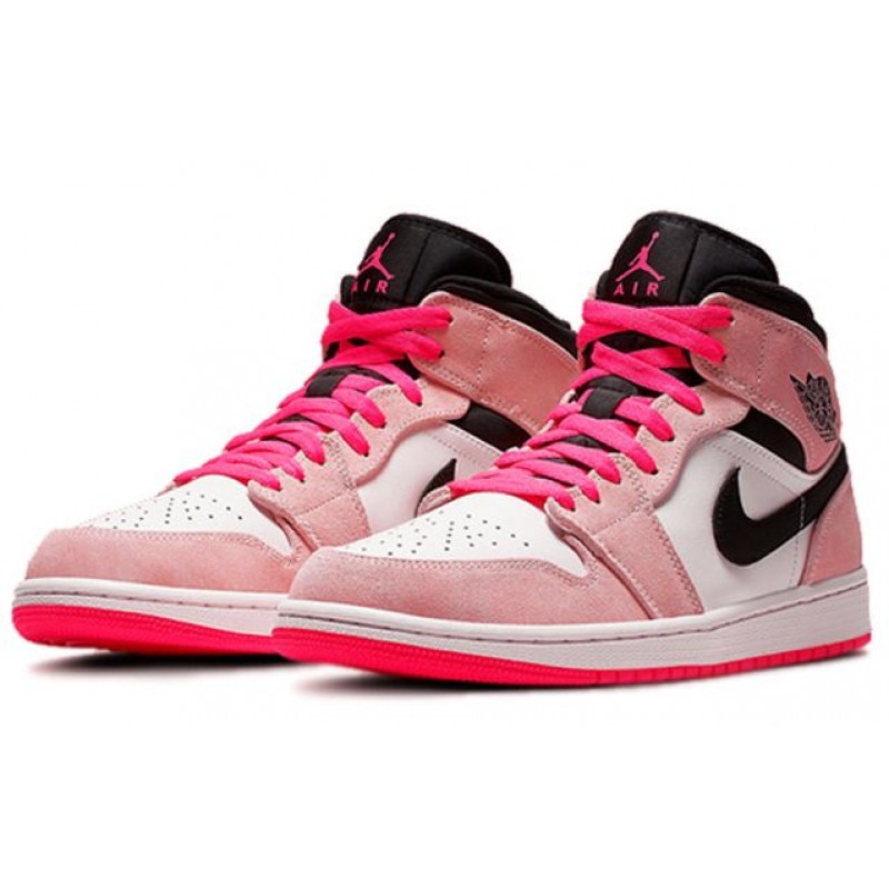 Air Jordan 1 Mid SE Crimson Tint Hyper Pink 852542-801